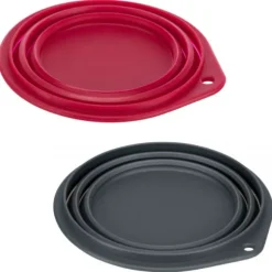 Ciotola da viaggio pieghevole in silicone Trixie
