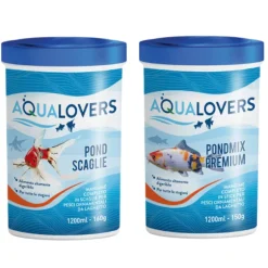 Mangime completo per pesci ornamentali da laghetto Aqualovers