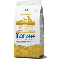 Monge Natural Superpremium All Breeds Adult Monoprotein Pollo con Riso e Patate