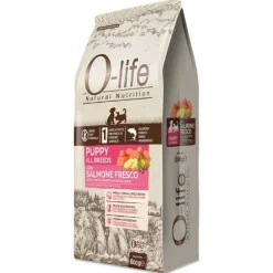 O-life Dog Grain Free Puppy All Breeds Salmone fresco